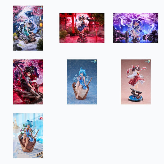 Solarain Touhou Project 1/7 Series: All Set