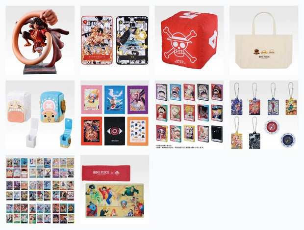 ชุด ALL ของ ONE PIECE CARD GAME จากอิจิบังจุจิ