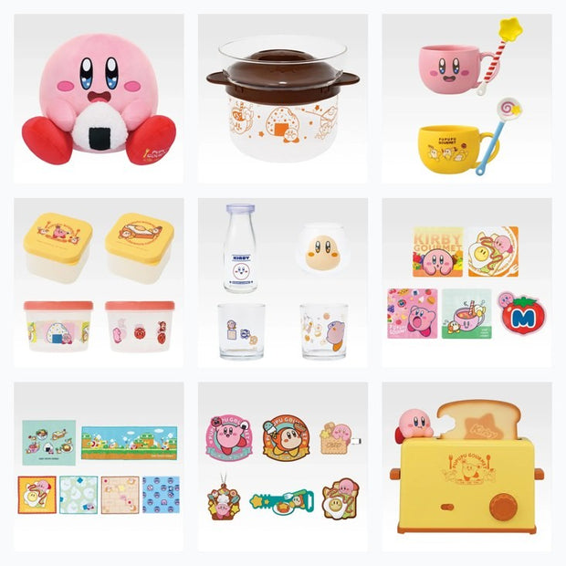 (Ichiban Kuji) Kirby PUPUPU GOURMET All Set