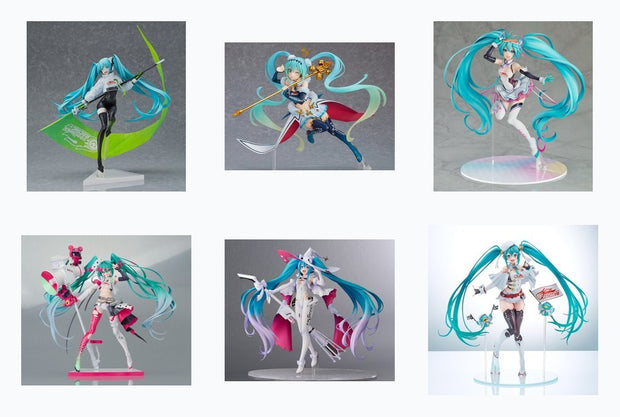 GOODSMILE RACING Hatsune Miku GT Project 1/7 Series: All Set