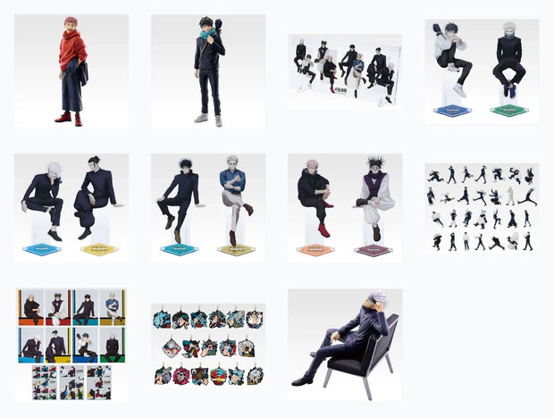 (Ichiban Kuji) Jujutsu Kaisen Anime 5th Anniversary FINAL! Bộ đầy đủ