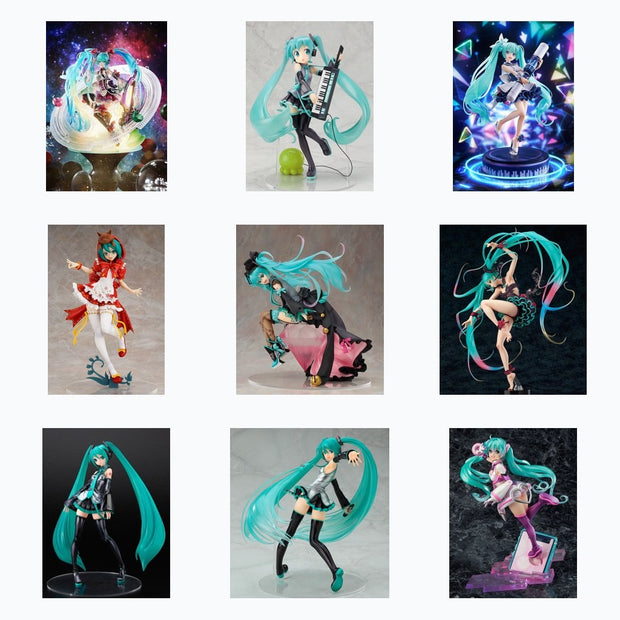 Max Factory Hatsune Miku 1/7 Series: All Set