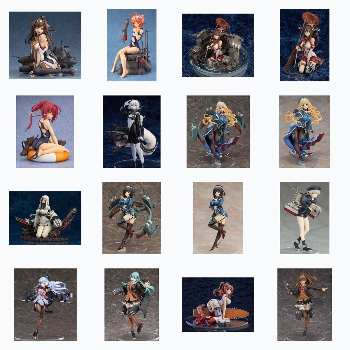 Max Factory Kantai Collection -Kancolle- 1/8 Series: All Set