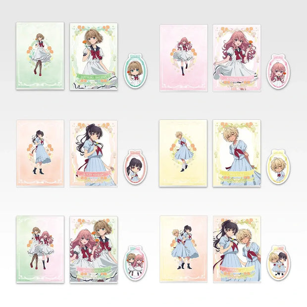 Ichiban Kuji ฉันอยากจะรักเธอจนถึงวันตายของเธอ: รางวัล G แฟ้มใสและสติกเกอร์
