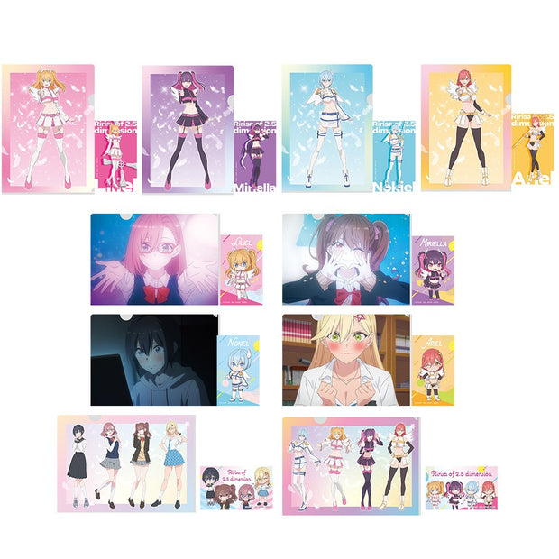 Ichiban Kuji TV Anime “2.5 Dimensional Seduction”: Angel Airborne Squad Assemble!: H Prize Clear File and Sticker Set
