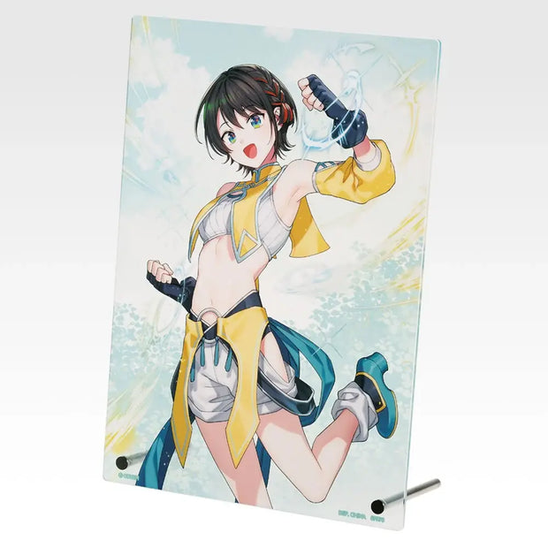 Ichiban Kuji Hololive ~RPG Style~: อะคริลิกวิชวลบอร์ด Oozora Subaru รางวัลอะคริลิกบอร์ด Oozora Subaru