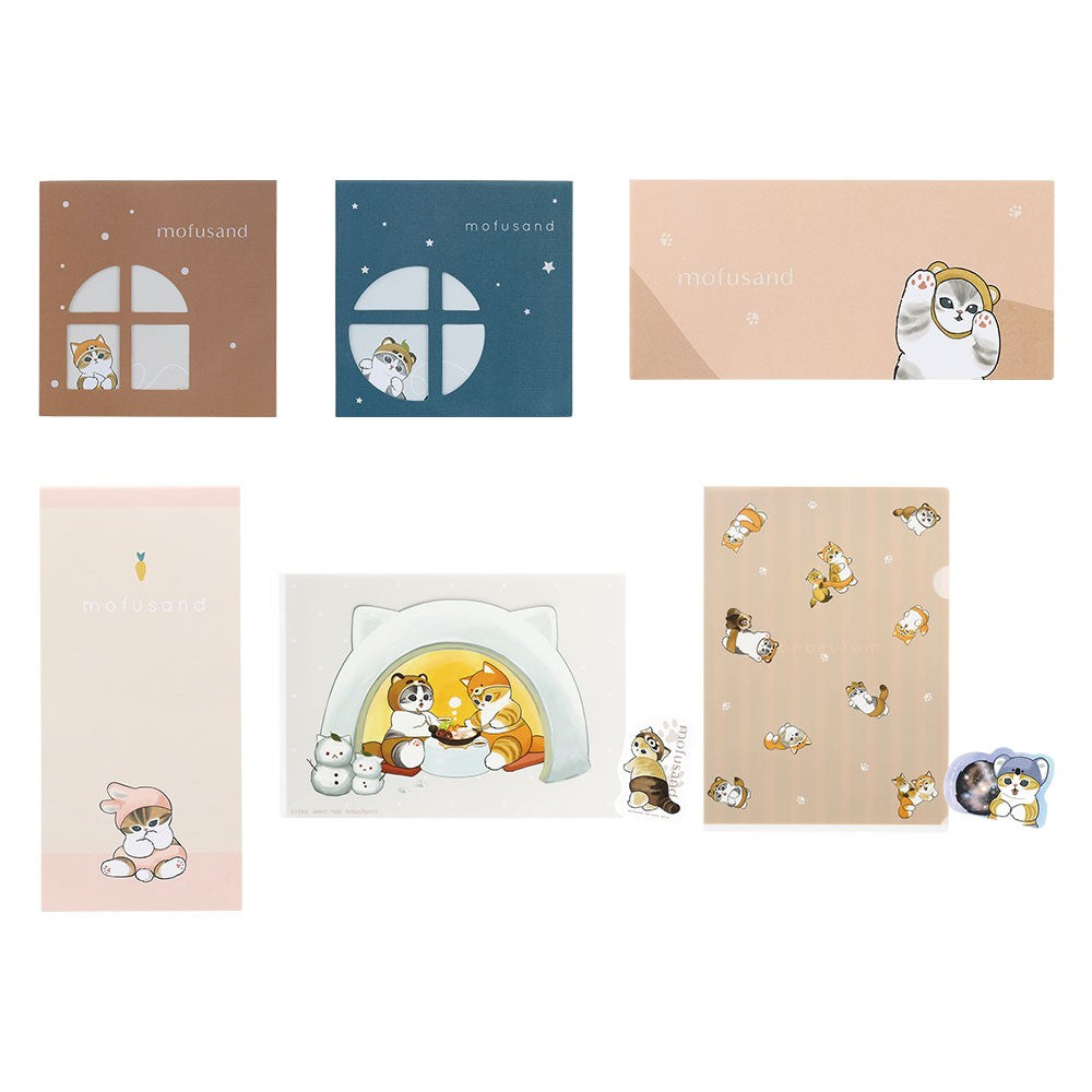 Ichiban Kuji mofusand: Nyankos’ Cozy Winter Days: G Prize Stationery Collection