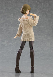 figma 574 Female Body (Chiaki) with Off-the-Shoulder Sweater Dress