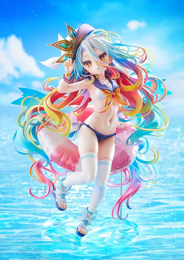 Good Smile Company ซีรีส์ No Game No Life: ชิโระ เซเลอร์สไตล์ชุดว่ายน้ำ Ver.