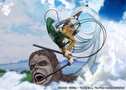PROOF Attack on Titan Series: Scale Figure "Levi vs Beast Titan ver."