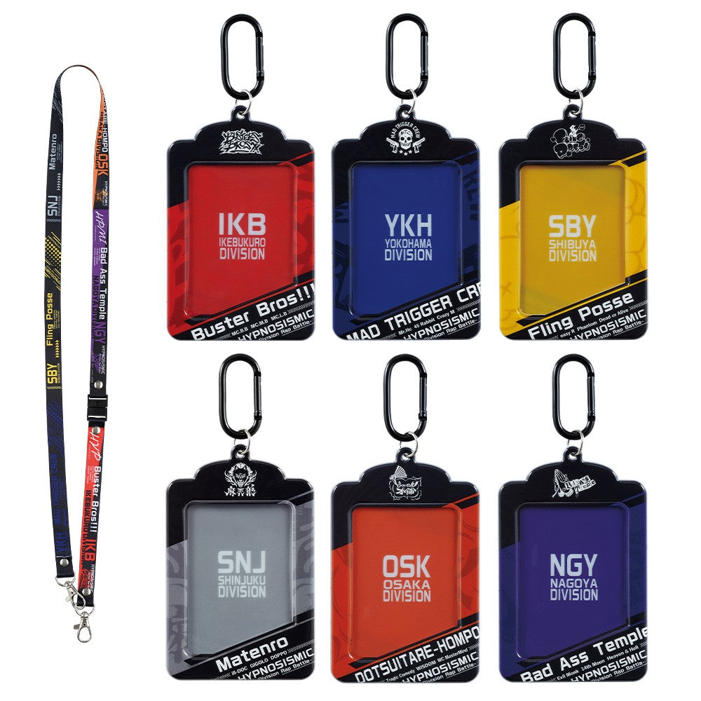 Ichiban Kuji Hypnosis Mic -Division Rap Battle- 4th: S Prize Card Holder & Neck Strap Set