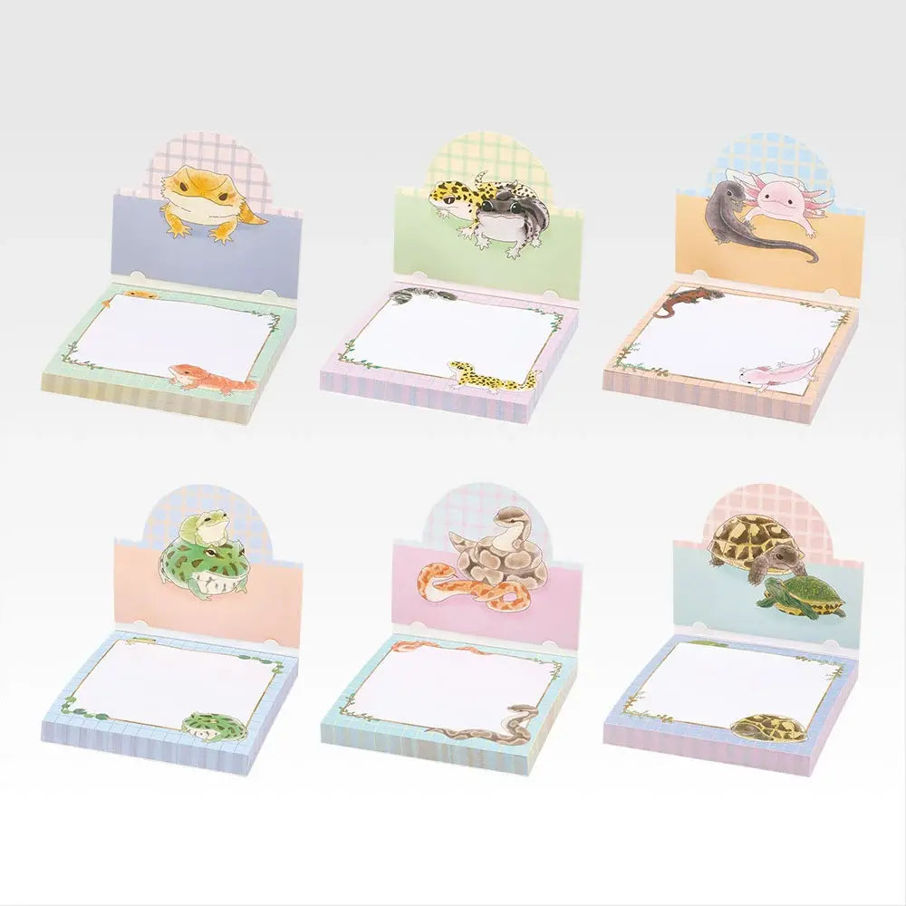 Ichiban Kuji Reptiles & Amphibians: Tiny Friends Vol. 3: J Prize Memo Pad