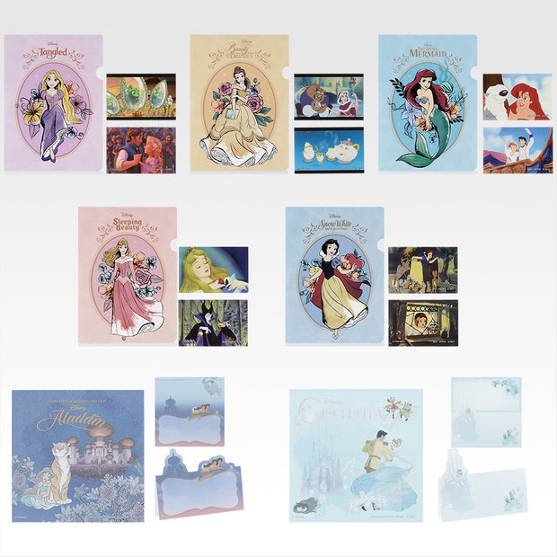 Ichiban Kuji Disney Princess Dream in color: รางวัล G: ชุดเครื่องเขียนคละแบบ