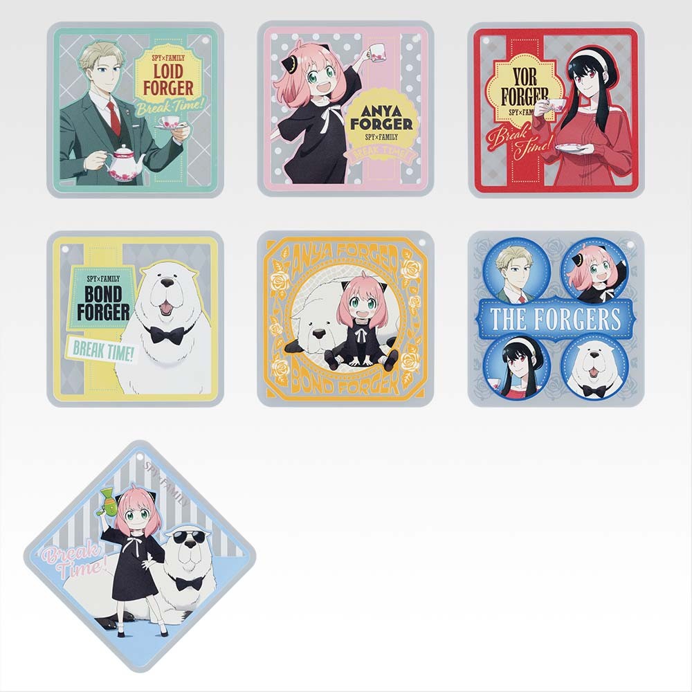 Ichiban Kuji SPY×FAMILY -Thanks for being you.-: G Prize Rubber Coaster