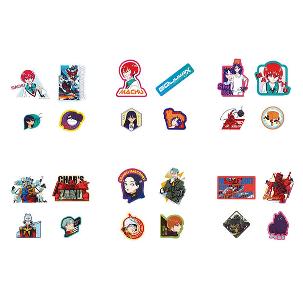 Ichiban Kuji Mobile Suit Gundam GQuuuuuuX vol. 2: G Prize Die-Cut Sticker Set