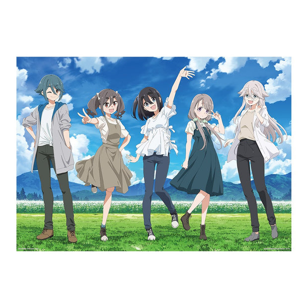Ichiban Kuji TV Anime "mono": E Prize Clear Poster (Group Photo Version)