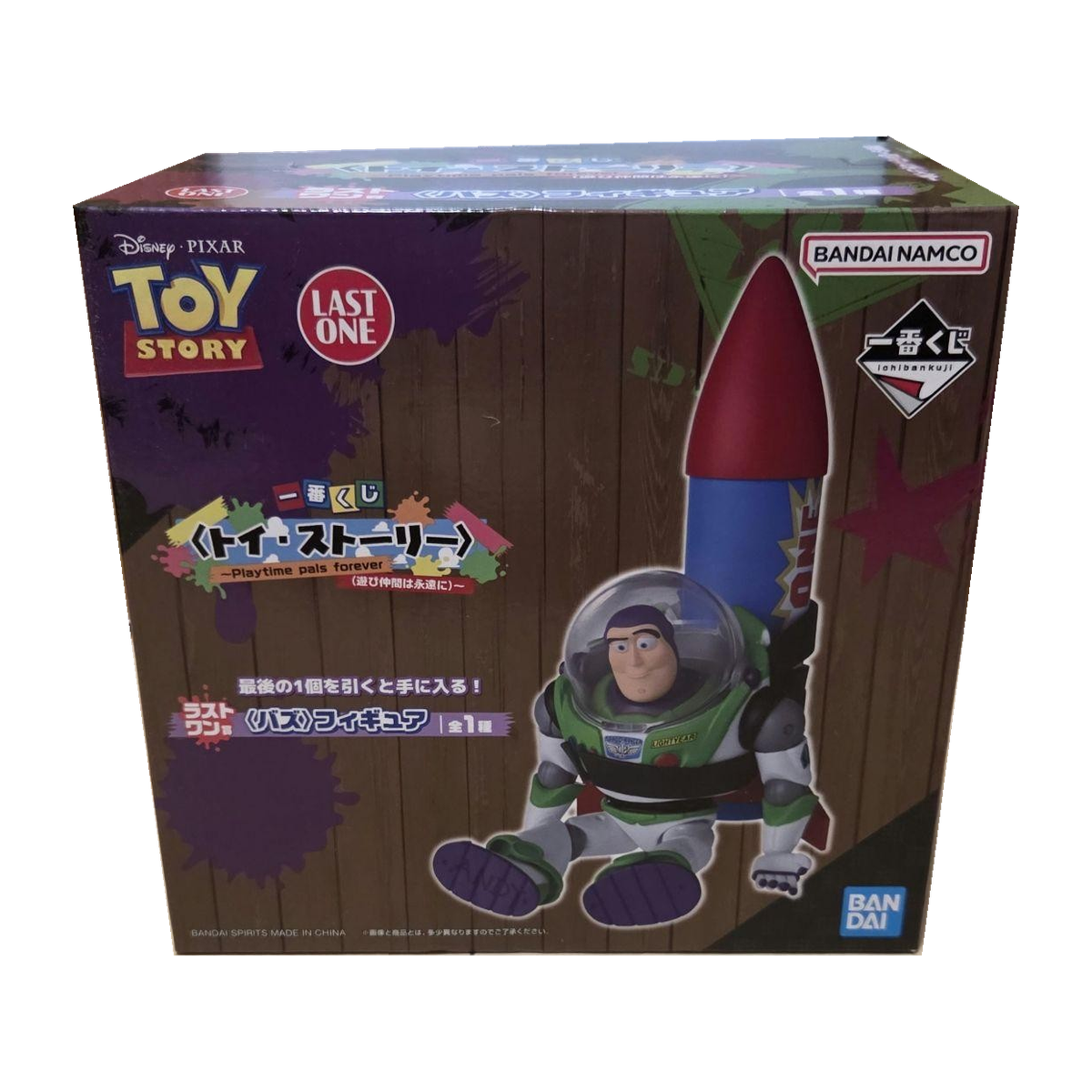 Ichiban Kuji Toy Story: Playtime Pals Forever: Last One Prize Buzz Figure — package