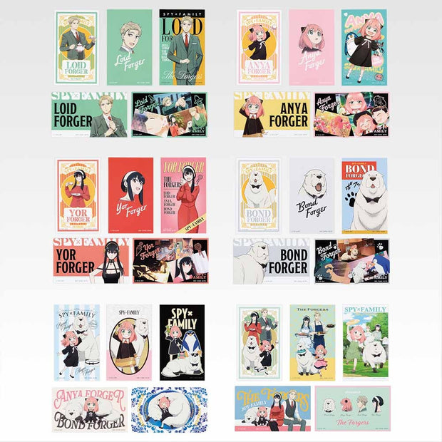 อิจิบัง คุจิ SPY×FAMILY -Thanks for being you.-: รางวัล F ชุดสติกเกอร์