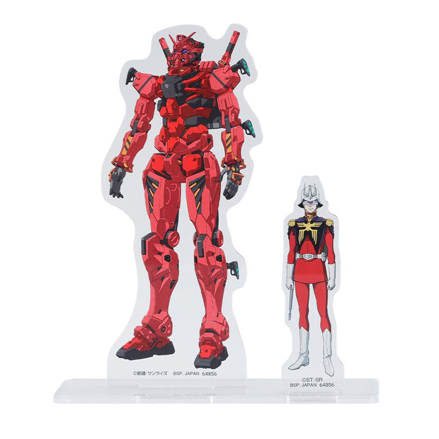 Ichiban Kuji Mobile Suit Gundam GQuuuuuuX vol. 2: C Prize Char & Red Gundam Visual Stand