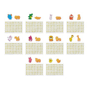 Ichiban Kuji Tabekko Doubutsu THE MOVIE ~Dream Movie Collection~: F Prize Animals, Biscuits & Tabekko Letters Stickers