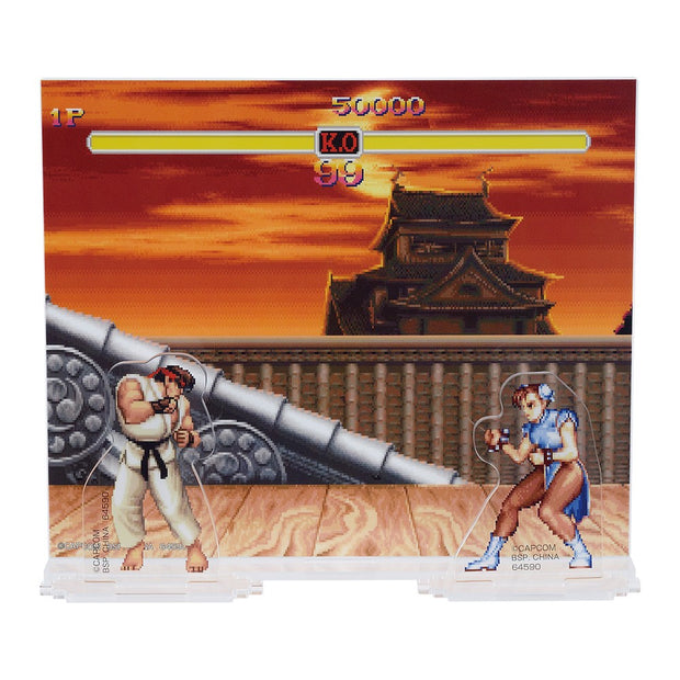 อิจิบัง คุจิ Street Fighter: รางวัล B ชุดขาตั้งอะคริลิก