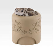 Ichiban Kuji Reptiles & Amphibians: Tiny Friends Vol. 3: D Prize African Fat-Tailed Gecko and Shelter-Style Trinket Case