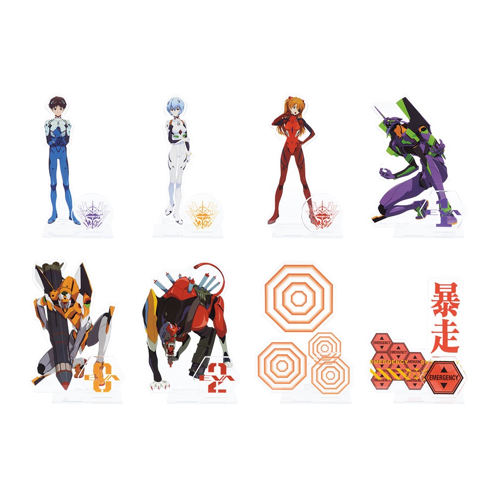 Ichiban Kuji Evangelion: Operation Yashima!: F Prize: Layered Acrylic Stand