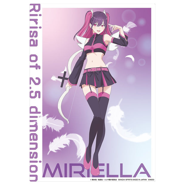 Ichiban Kuji TV Anime “2.5 Dimensional Seduction”: Angel Airborne Squad Assemble!: D Prize Mieriela Angel Airborne Squad Art Board
