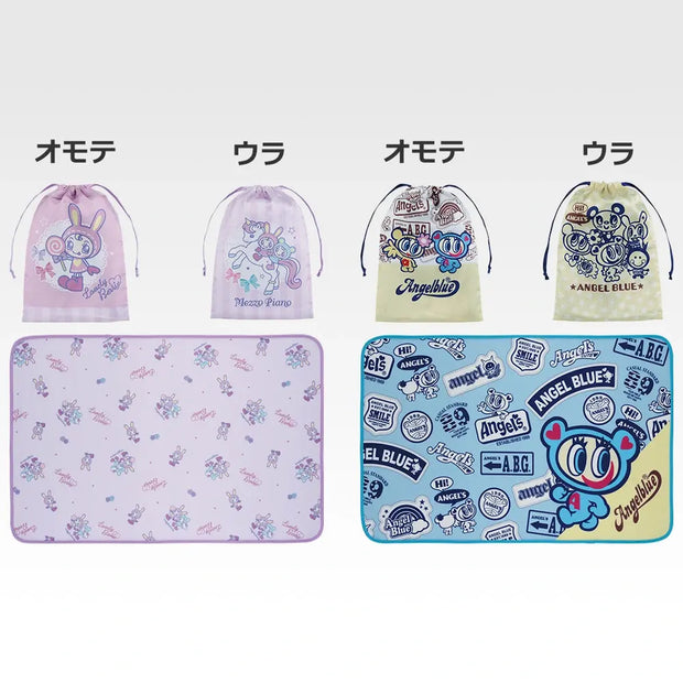 Ichiban Kuji Narumiya Characters: Tokimeki Memories from Back Then: Set Selimut & Kantong Serut Pembawa Tokimeki Hadiah D