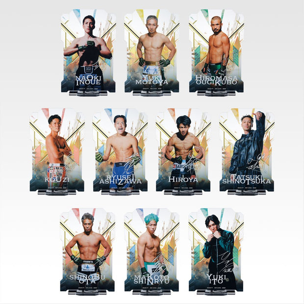 อิจิบังคุจิ RIZIN: รางวัล B ขาตั้งอะคริลิก ROUND 2
