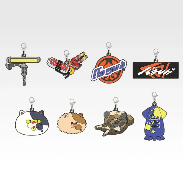 Ichiban Kuji Splatoon 3: The Third Wave: รางวัล G: Rubber Charm Collection