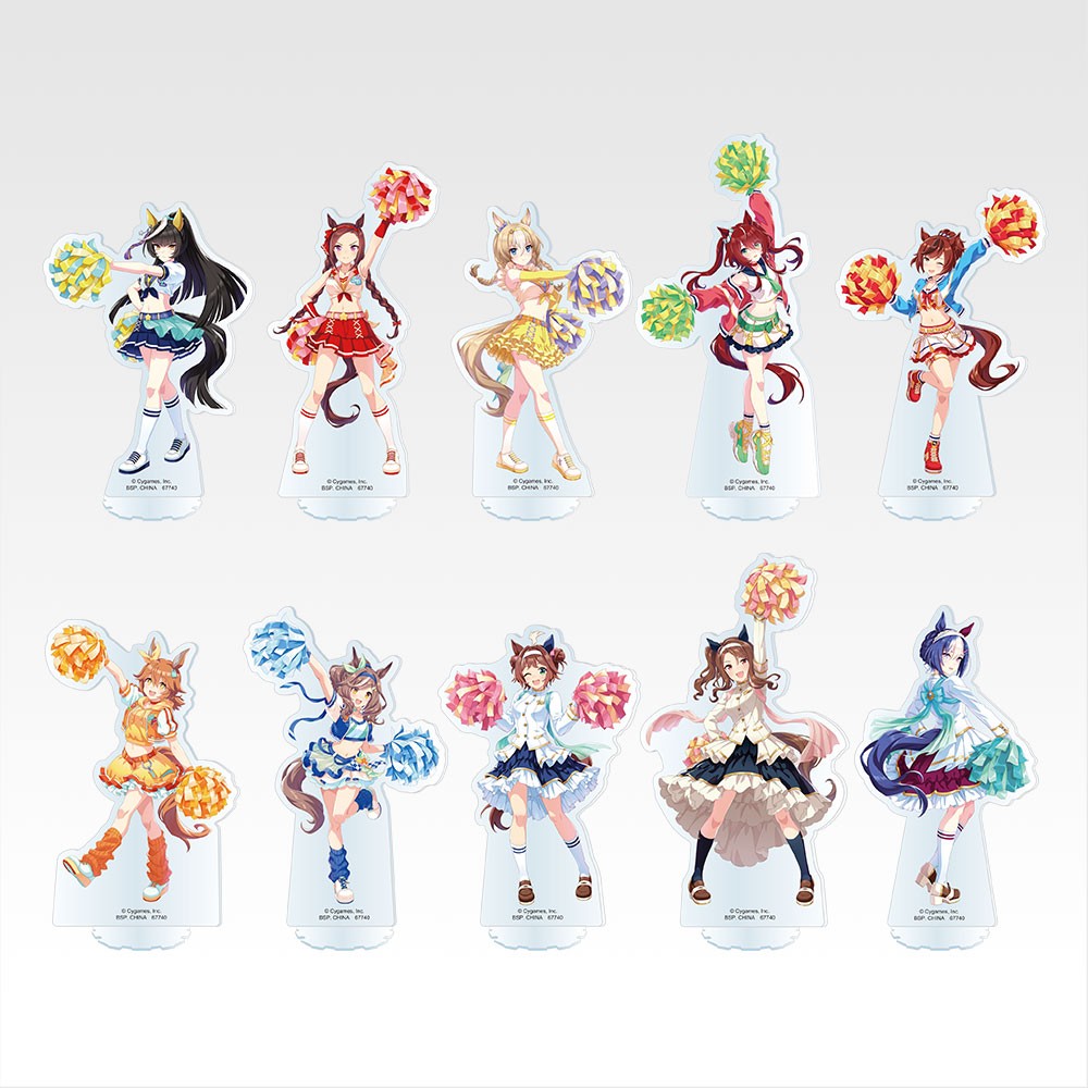 Ichiban Kuji Uma Musume: Pretty Derby 12th Edition: D Prize CHEER FOR YOU! Acrylic Stand