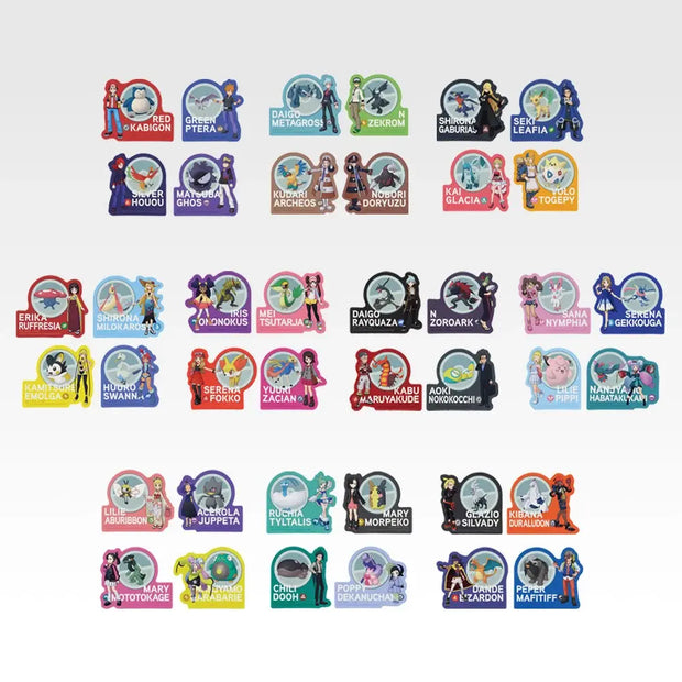 Ichiban Kuji Pokémon Masters EX Anniversary ke-7: Hadiah G: Koleksi Stiker Poké Pairs
