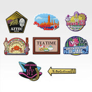 Prize J Travel Rubber Magnet