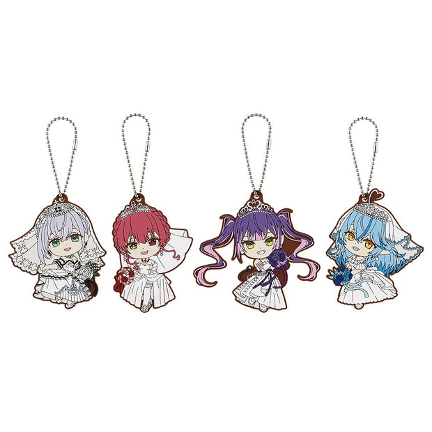 Ichiban Kuji Hololive ~Wedding Dress Style~: Kyun-Chara Prize Rubber Charm