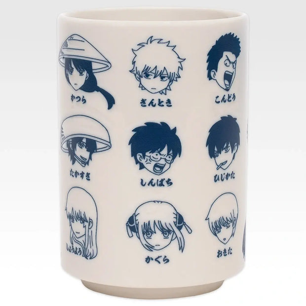 Ichiban Kuji Gintama: Gintama 20th Anniversary Exhibition—Hatachi no Tsudoi, Part Two: F Prize Teacup—Gintama Exhibition Character Visual Motif