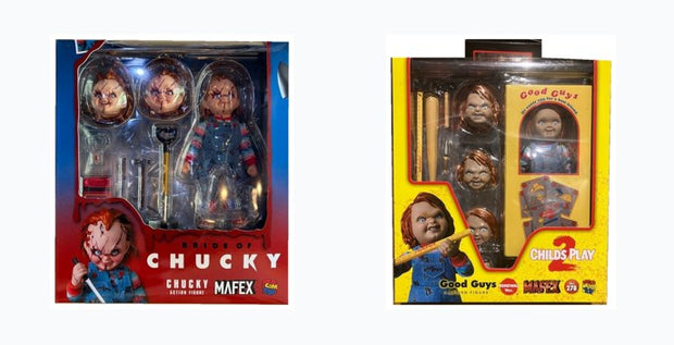 MAFEX Child's Play Chucky Collection Set (2 Figures)