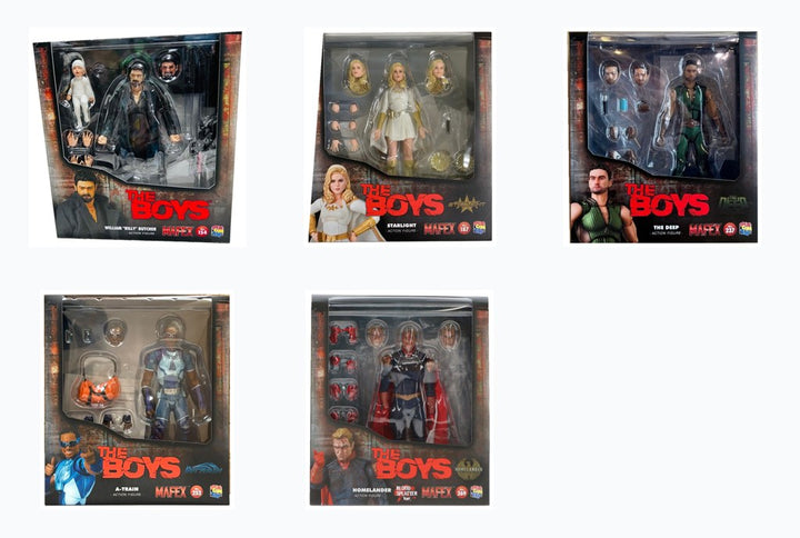 MAFEX The Boys Complete Set (5 Figures)