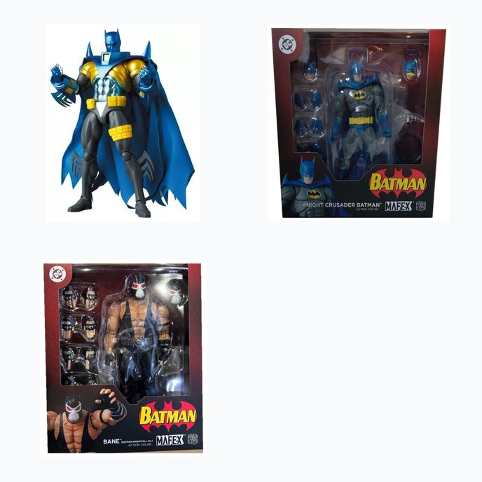 MAFEX Batman: Knightfall Complete Set (3 Figures)
