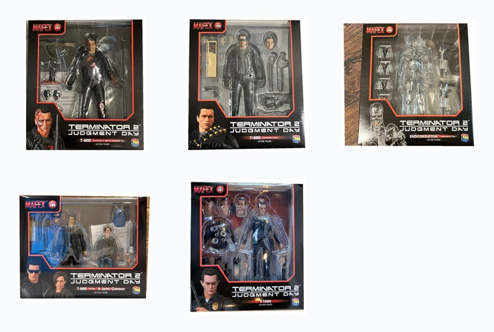 MAFEX Terminator 2: Judgment Day Complete Set (5 Figures)