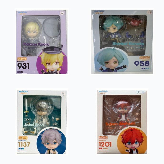 Nendoroid Ansanburu Stars! series: Complete Set (4 Figures)