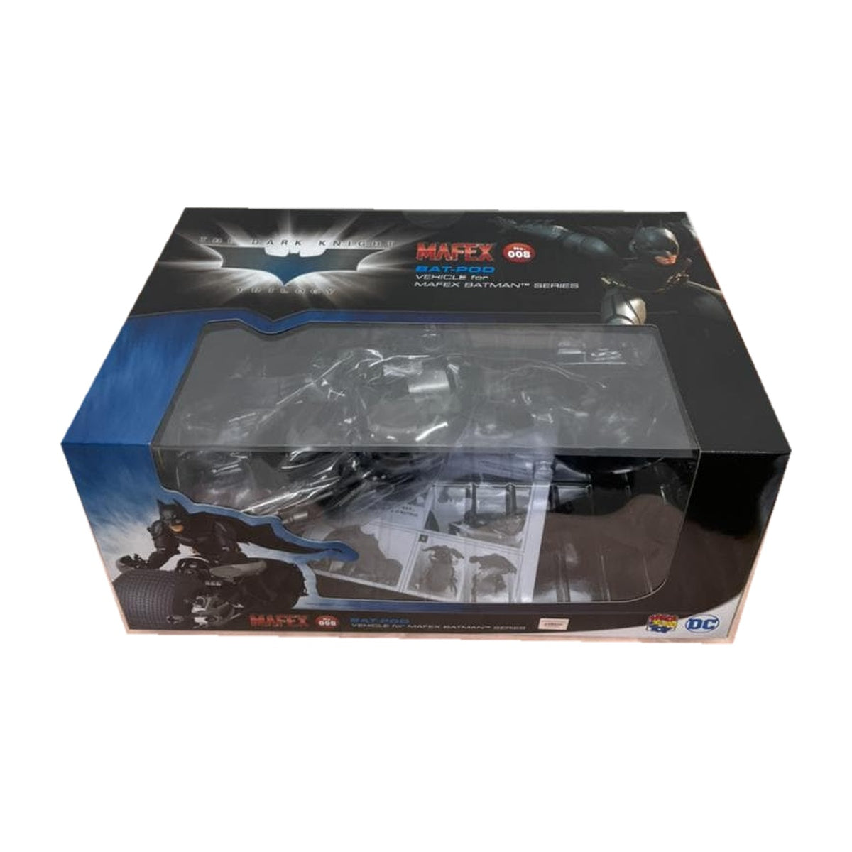 MAFEX No.008 BATPOD — package reference photo, white background | f877229fb24bdb56
