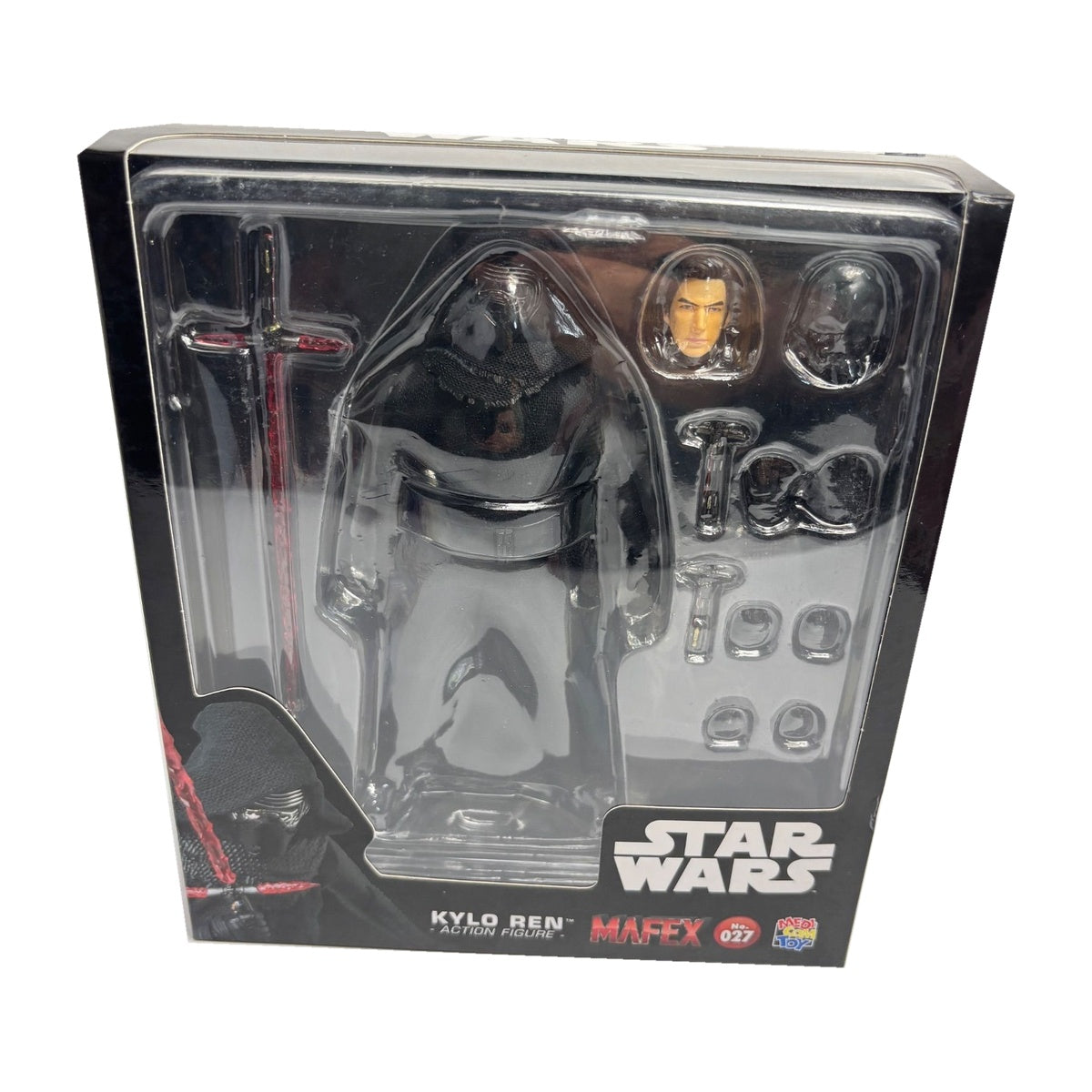 MAFEX No.027 KYLO REN(TM) — package reference photo, white background | ba36abf7b2d30d12