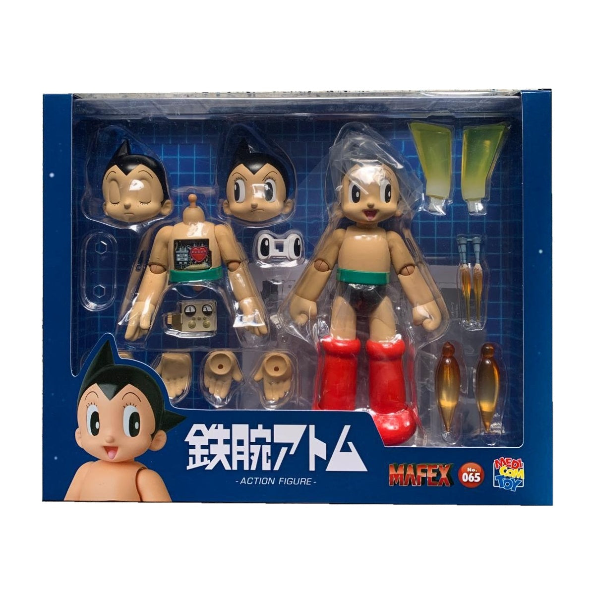 MAFEX No.065 Astro Boy — package reference photo, white background | 1039a41dc42b17c5