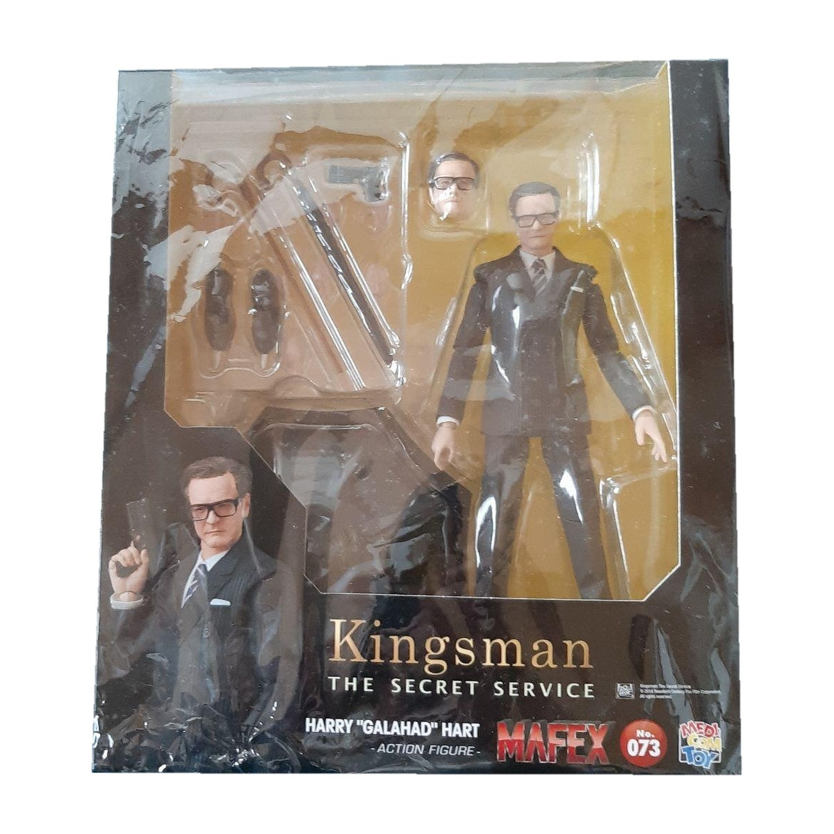 MAFEX No.073 Harry `Galahad` Hart — package reference photo, white background | 33c96ea2b9b63d63