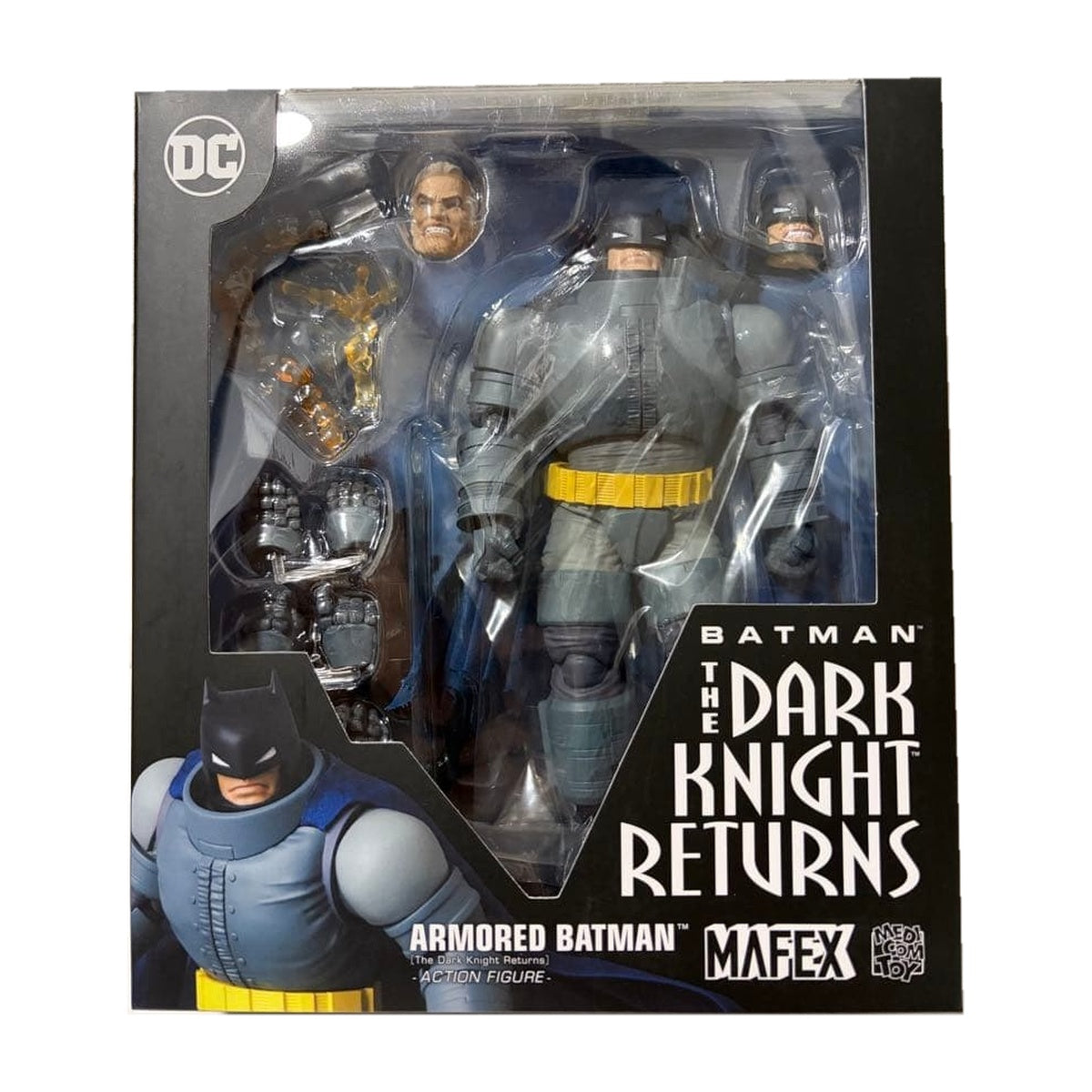 MAFEX No.146 ARMORED BATMAN(The Dark Knight Returns) — package reference photo, white background | 234421a193ab816f