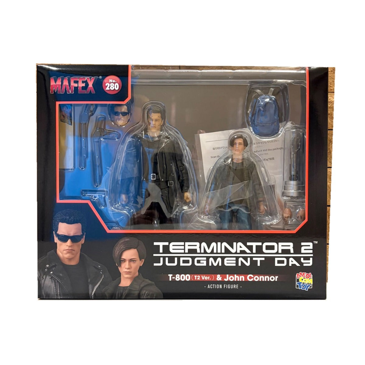 MAFEX No.280 T-800(T2 Ver.) & John Connor