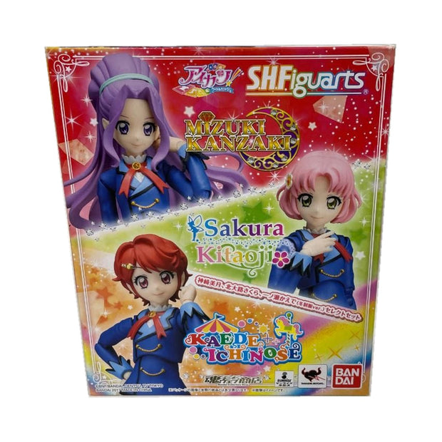 S.H.Figuarts คันซากิ มิซึกิ คิตาโอจิ ซากุระ และอิจิโนเสะ คาเอเดะ (ชุดนักเรียนฤดูหนาว) เซเล็กต์เซ็ต